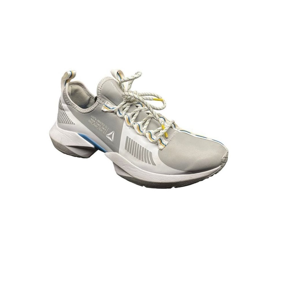 Reebok Mens Sole Fury TS DV9287 Grey Mesh Trail Running Shoes Sneakers Size 10.5